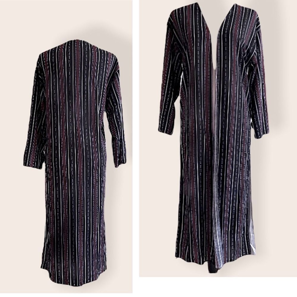 Loose Long Sleeve Plain Fashion Regular Kimono